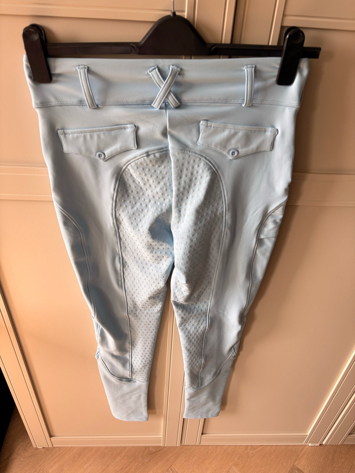 Paardrijbroek lichtblauw nieuw maat xl stretch, Dieren en Toebehoren, Paardrijkleding, Ophalen of Verzenden, Nieuw, Onderkleding