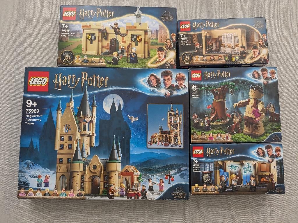 Lego Harry Potter, 5 sets!!! Nieuw in doos!, Ophalen, Nieuw, Complete set, Lego