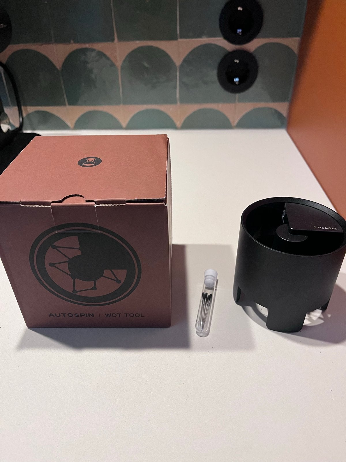 Timemore WDT tool 58mm - Zo goed als nieuw, Overige typen, Ophalen of Verzenden, Zo goed als nieuw, Zwart