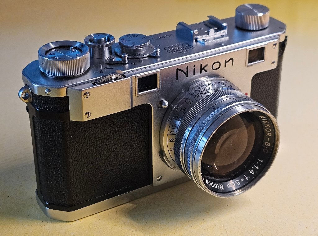 Nikon S Rangefinder & 5cm f/1.4, Audio, Tv en Foto, Verzenden, Zo goed als nieuw, Compact, Nikon