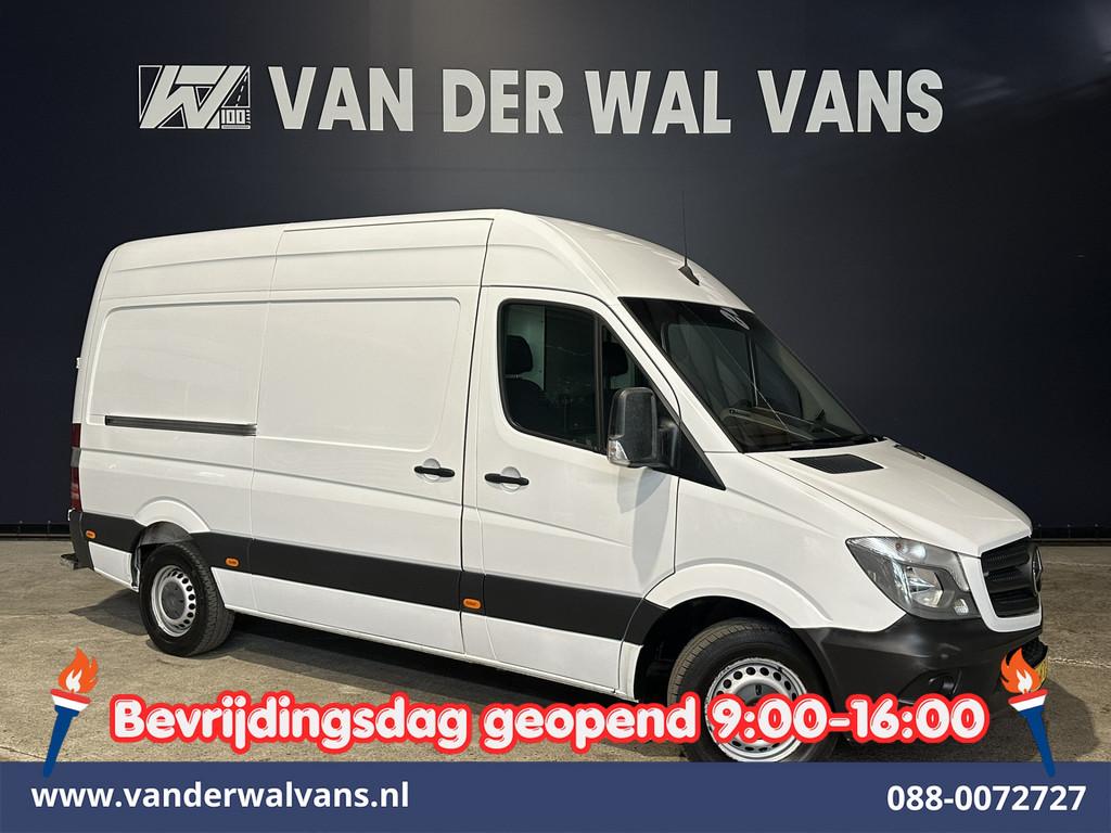 Mercedes-Benz Sprinter 316 CDI 163pk 2800kg Trekhaak L2H2 Eu, Auto's, Bestelauto's, Gebruikt, 4 cilinders, 2800 kg, Wit