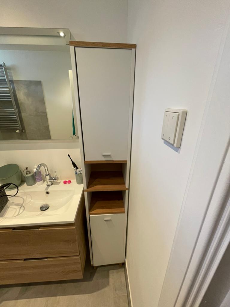 Badkamer kastje, Ophalen, (Half)hoge kast, Gebruikt, 50 tot 100 cm