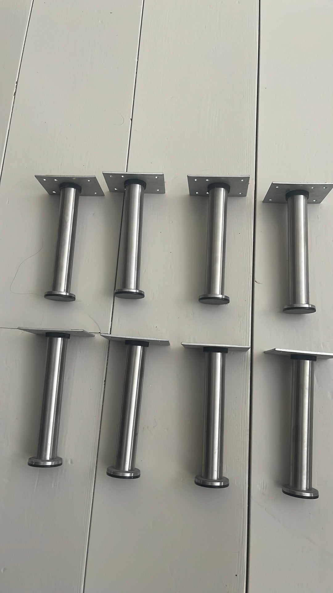 Ikea rvs Capita kastpoten 8 stuks 16cm, Ophalen, Zo goed als nieuw