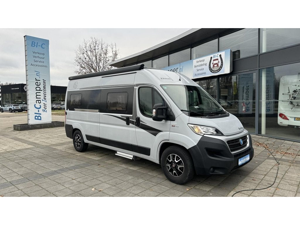 Knaus BoxStar Lifetime 600 ME Lengtebed-9tr.autom.-Trekhaak, Automaat, Chemisch toilet, Buscamper of Camperbus, Ringverwarming