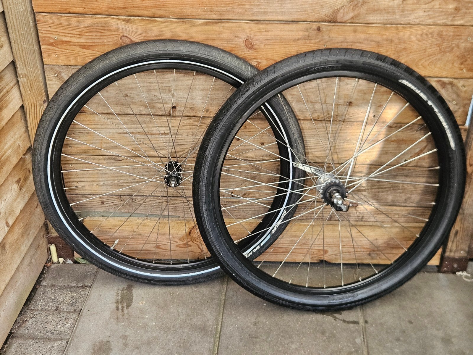 Fietswielen Set 28 inch, 3 Versn SG-3C41,  Terugtraprem, Fietsen en Brommers, Fietsonderdelen, Ophalen of Verzenden, Gebruikt