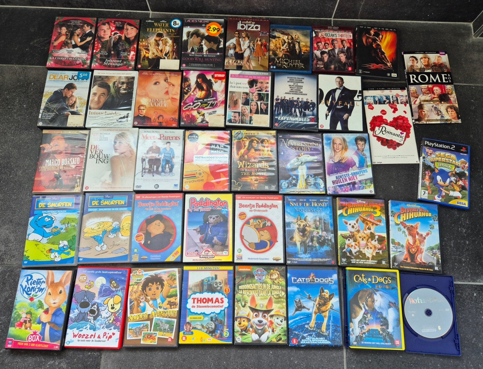 Grote collectie diverse dvd's - films en series, Gebruikt, Alle leeftijden, Nederlands, Ophalen of Verzenden
