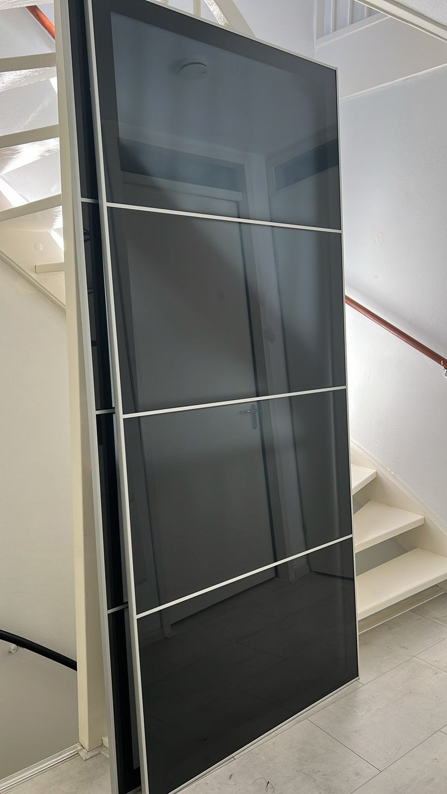 2x Pax glas deur  br 101 cm. Hoog 232cm, Ophalen, 200 cm of meer, 50 tot 100 cm, Minder dan 25 cm