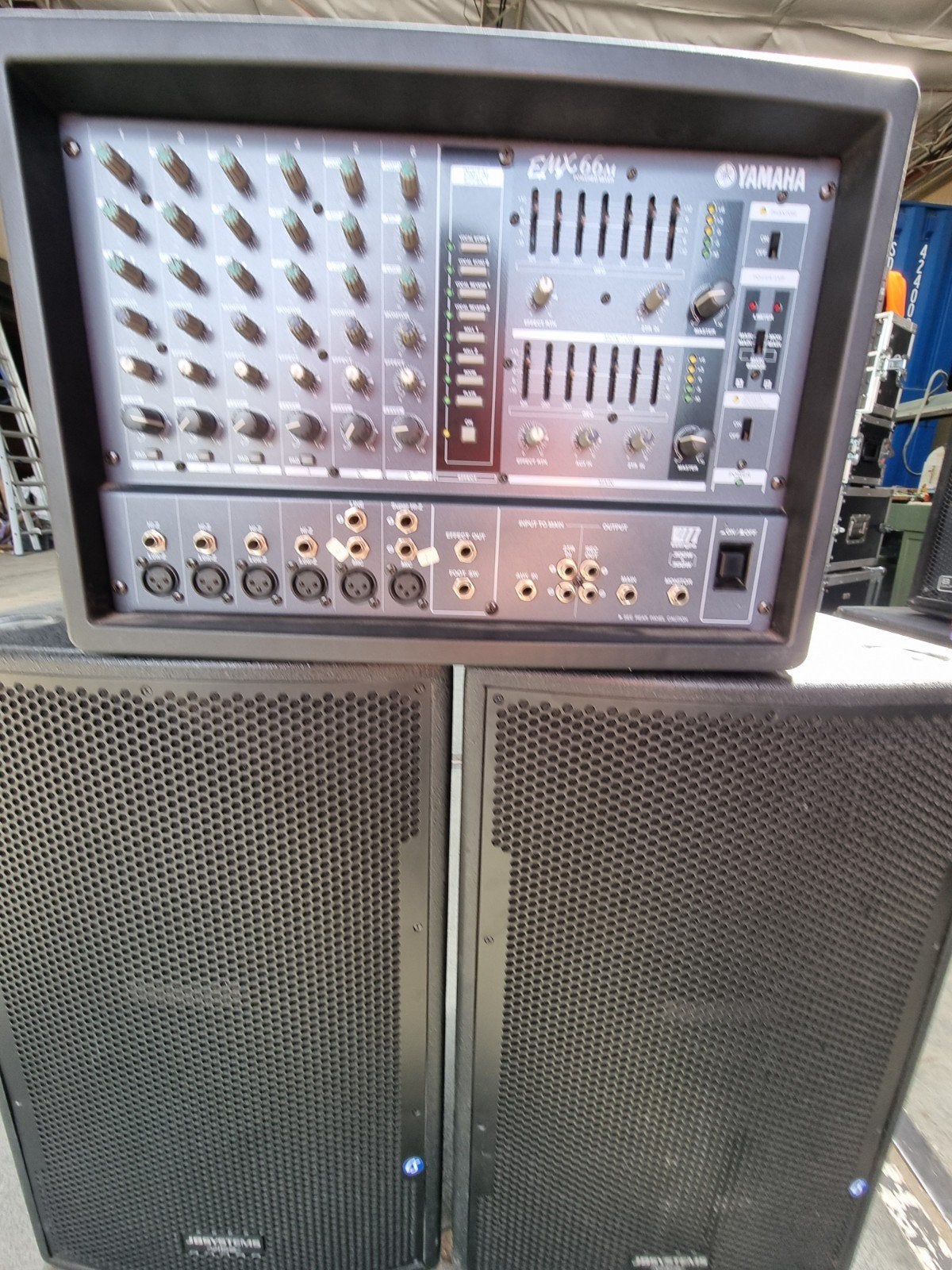 JB Systems VIBE-12 MK2 alleen speakers, Ophalen, Gebruikt, Minder dan 500 watt, P.A.