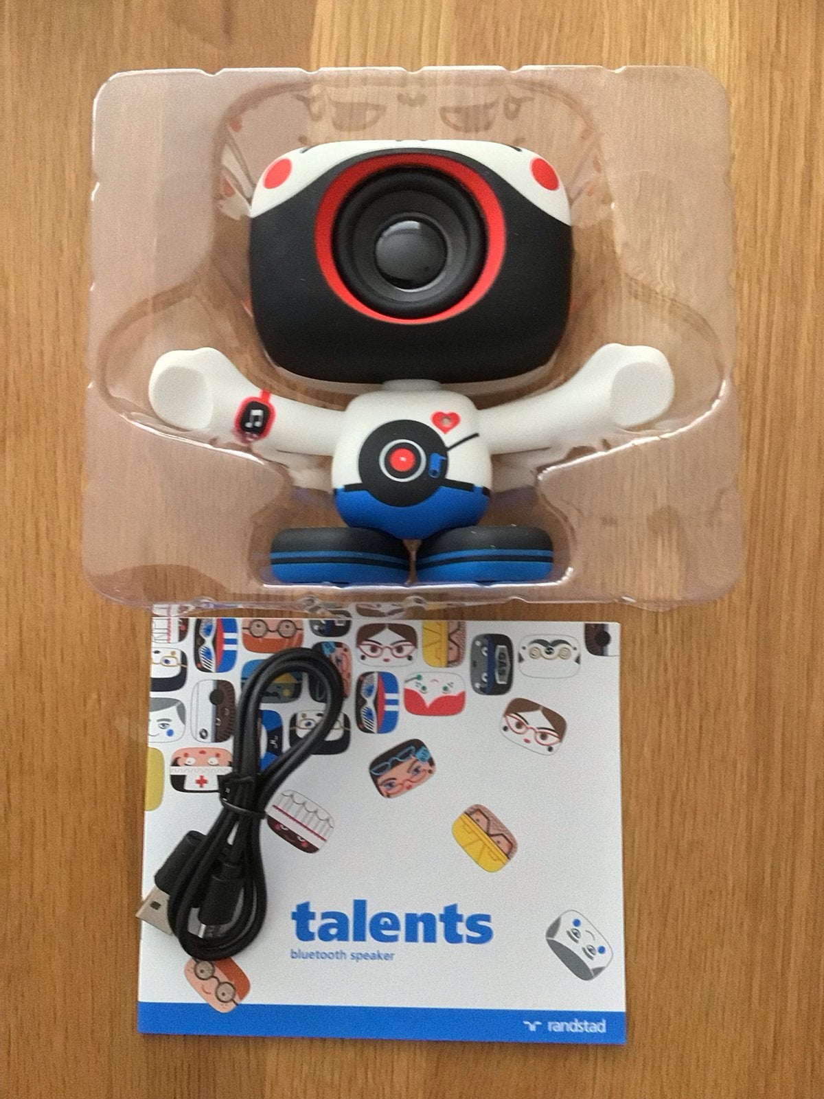 Talents Bluetooth Speaker Randstad Robot Nieuw in doos, Overige typen, Nieuw, Minder dan 60 watt, Ophalen