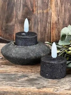 Countryfield LED Waxinelichtjes Zwart - Nieuw, Kunststof, Jacob, Ophalen of Verzenden, Kaars