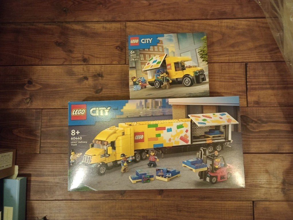 Lego City 60440 & 60500 Vrachtwagen en bestelwagen - NIEUW, City, Compleet, Lego, Nieuw