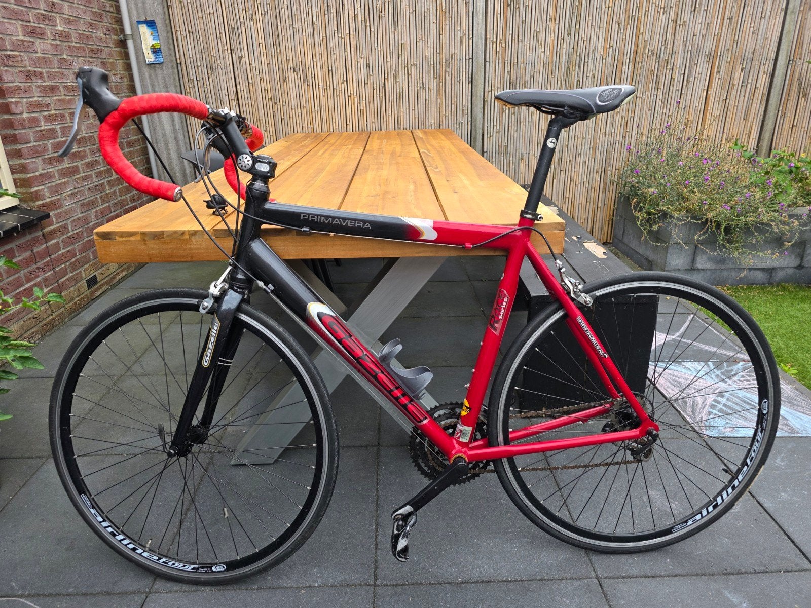 Gazelle Primavera Sora racefiets - Aluminium frame size 56., Fietsen en Brommers, Ophalen, 28 inch, Gebruikt, Velgrem