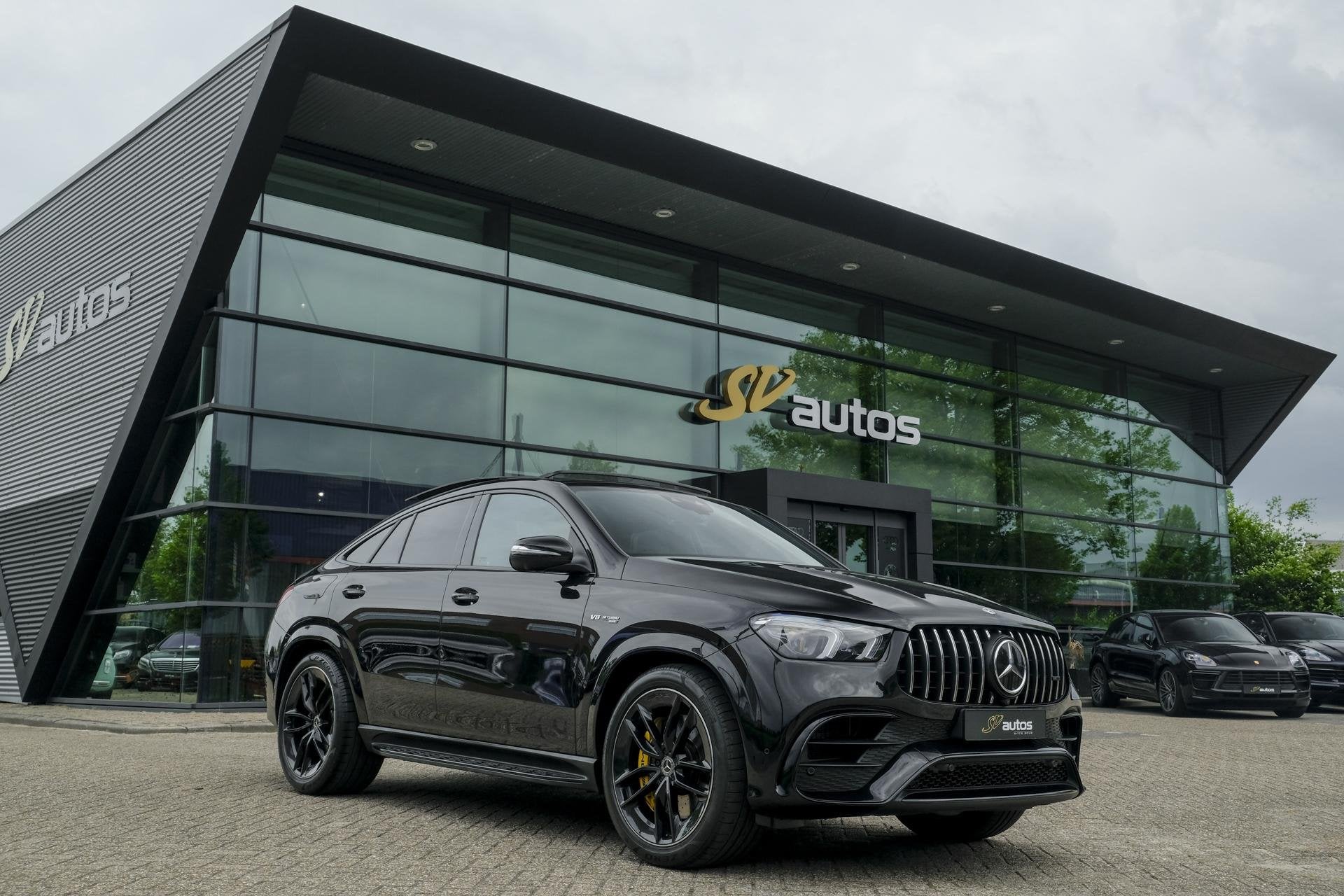 Mercedes-Benz GLE-klasse Coupé GLE63s AMG 612pk 4MATIC+ Pan, Automaat, Gebruikt, Parkeerassistent, Zwart