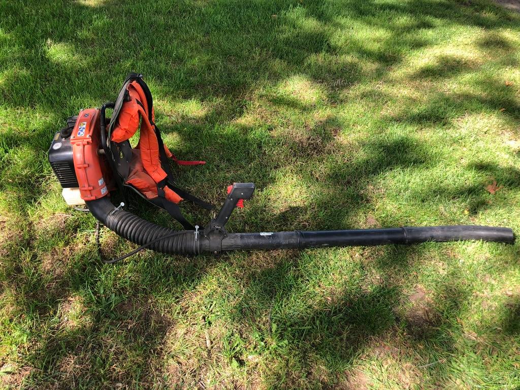 Super sterke Husqvarna bladblazer, Tuin en Terras, Bladblazers, Ophalen of Verzenden, Gebruikt, Benzine