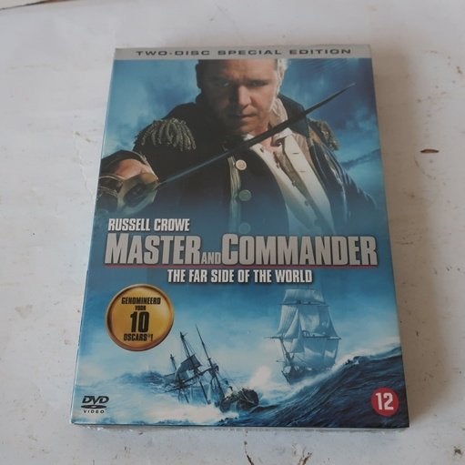 Master And Commander Russell Crowe Special Edition DVD, Cd's en Dvd's, Speciale editie, Actie, Ophalen of Verzenden, Nieuw in verpakking
