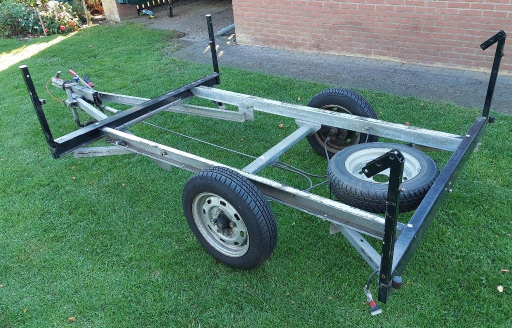Geremd onderstel 650kg Alko torsie as, Ophalen, Zo goed als nieuw