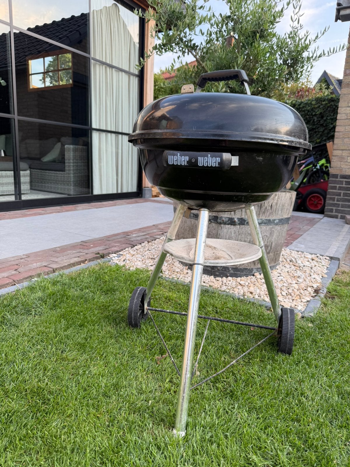 Weber Houtskoolbarbecue – Goede staat, Ophalen, Zo goed als nieuw