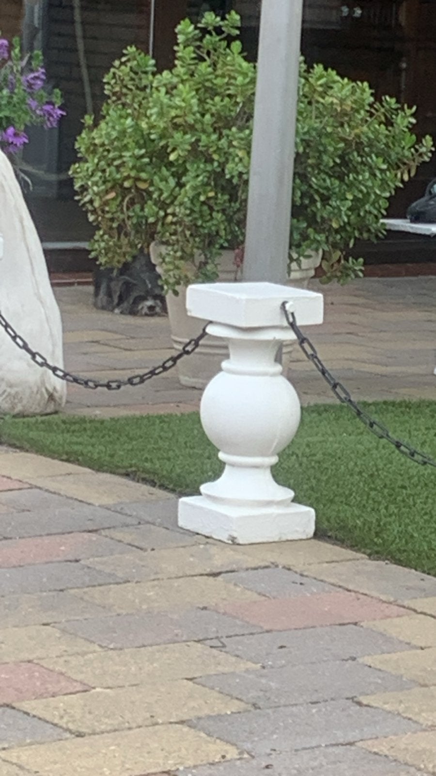 Betonnen paaltje - zelf te verven, Tuin en Terras, Ophalen, Gebruikt