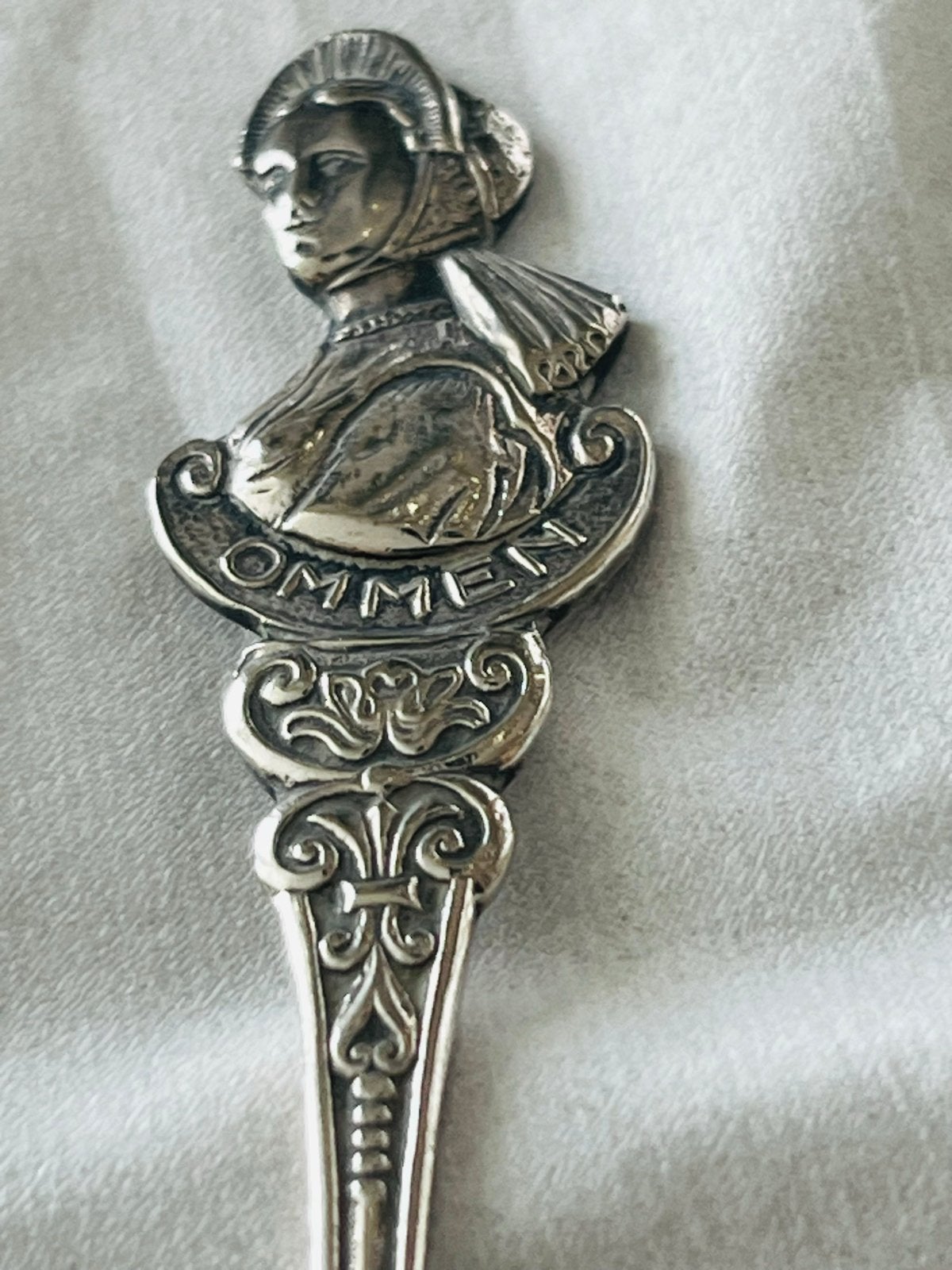 Mooi oud lepeltje  Ommen, Antiek en Kunst, Ophalen of Verzenden
