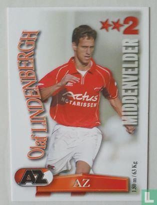 Spelerskaart AZ - Olaf Lindenbergh 2003, Ophalen of Verzenden, Nieuw, AZ, Spelerskaart
