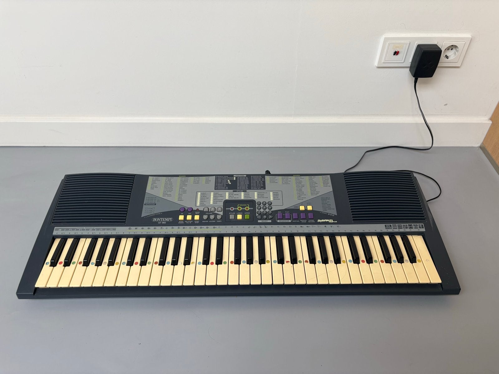Bontempi GT 960 Keyboard - Ideaal voor beginners, Muziek en Instrumenten, Keyboards, Ophalen of Verzenden, Gebruikt, 61 toetsen