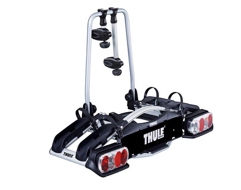 Thule Euroway G2 2-bike Platform Towbar Bike Rack 13-pin, Auto diversen, Ophalen, Trekhaakdrager, Elektrische fiets