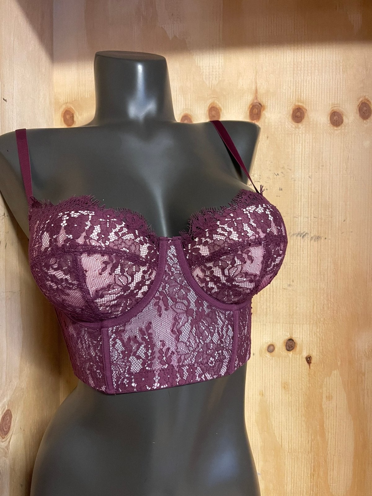 Panache longline bh Maat eu 65f is uk 30e Model carmen, Verzenden, Paars, BH
