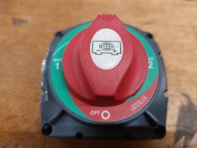 Accukeuze schakelaar 350A (Hella), Niet ingevuld, Gebruikt, Niet ingevuld, Niet ingevuld