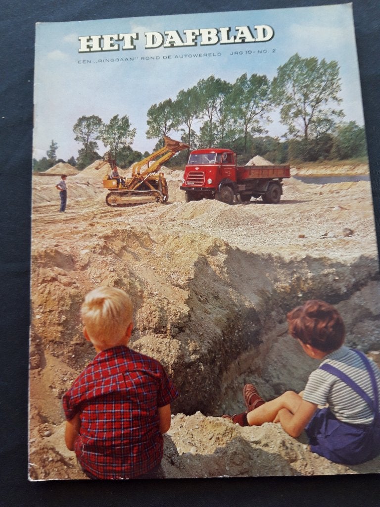 Het Dafblad – Lente 1961, Ophalen of Verzenden, Zo goed als nieuw, Overige merken, DAF