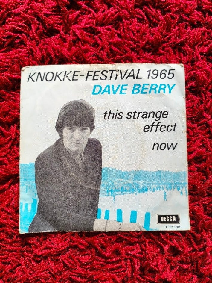 Dave Berry vinyl single ‘’Het Knokke festival van 1965’’, Ophalen of Verzenden, Gebruikt, Pop