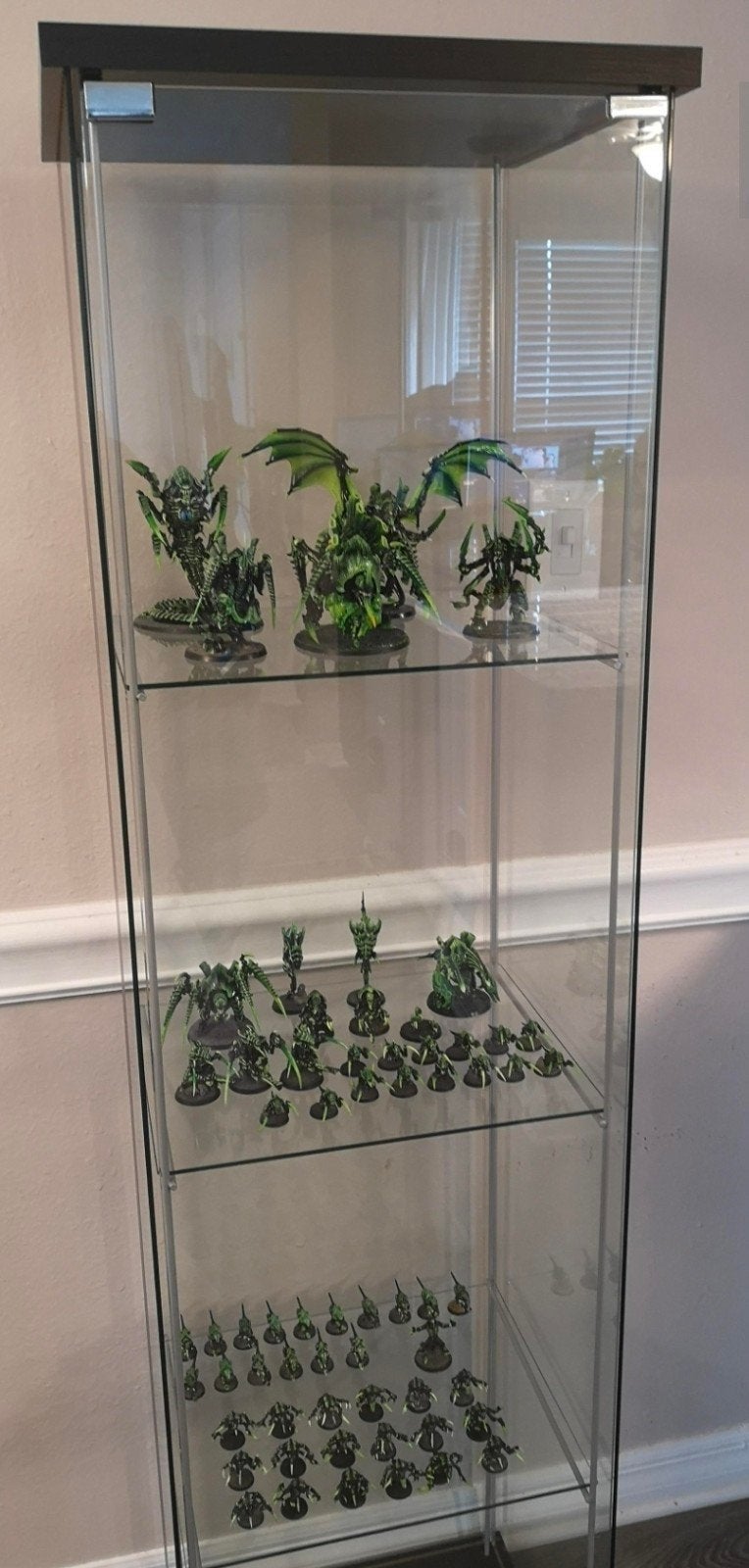 IKEA Detolf Vitrinekast - Perfect voor verzamelaars, Ophalen of Verzenden, Gebruikt