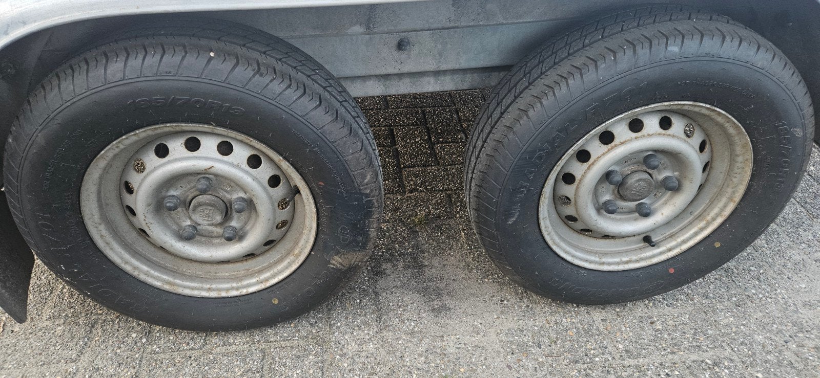 Henra Amazone 1,5 paards trailer, Ophalen of Verzenden, Gebruikt