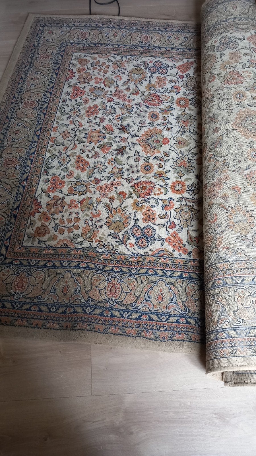 Tapijt vintage look, Ophalen, Gebruikt, 150 tot 200 cm, 200 cm of meer