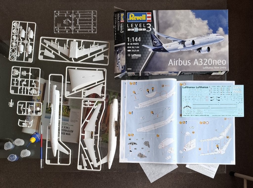 Revell 03942 Airbus A320 Neo 1:144 nieuw, 1:72 tot 1:144, Revell, Ophalen of Verzenden, Zo goed als nieuw