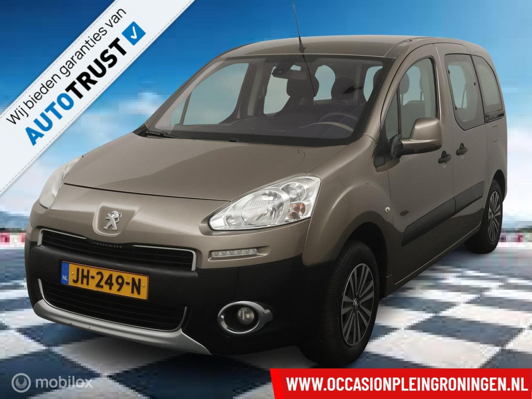 Peugeot Partner Tepee 1.6 VTi Access, Voorwielaandrijving, Euro 5, Stof, Gebruikt
