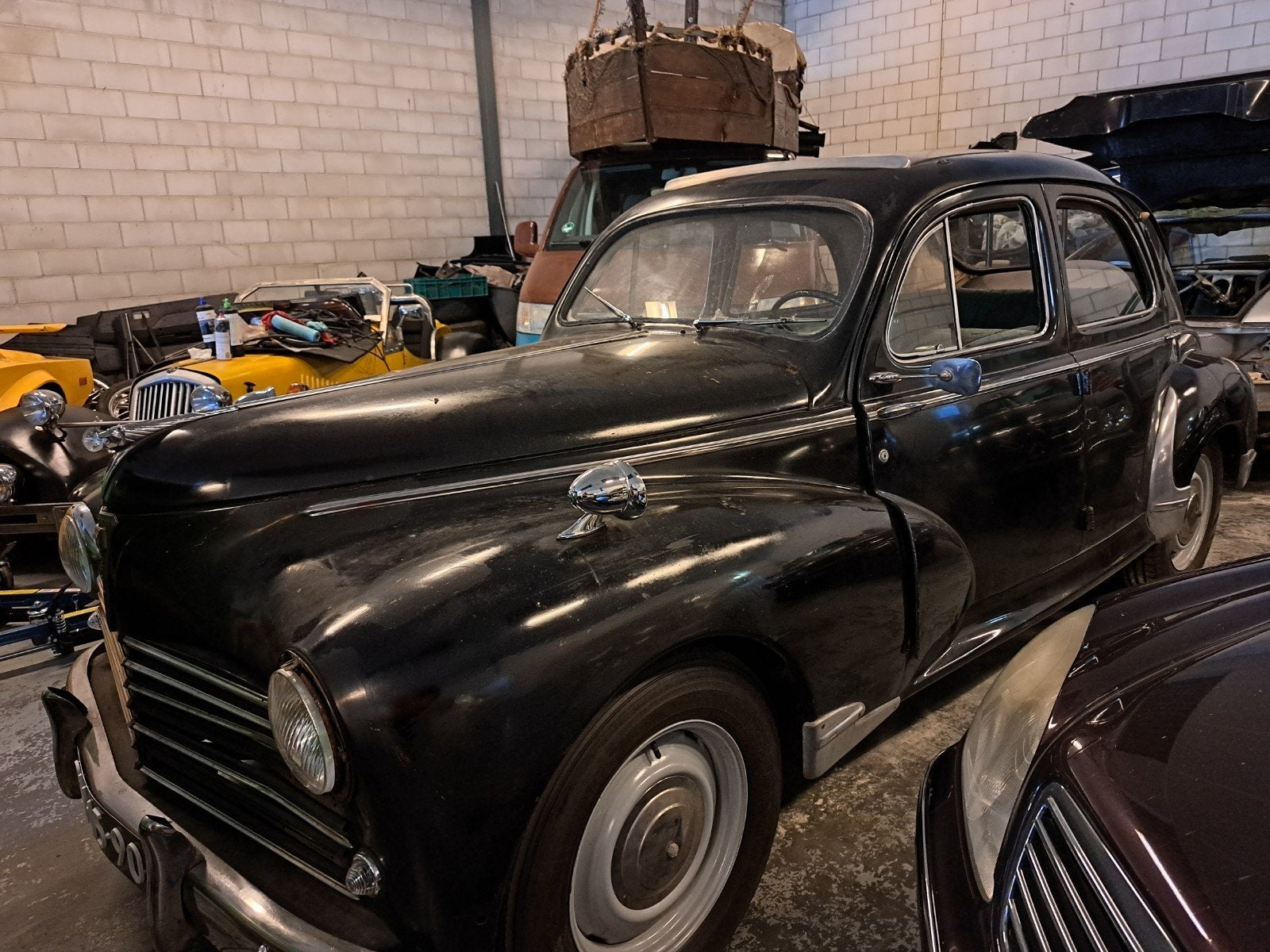 peugeot 203 A ,bj 1952,12 v,apk en belastingvrij, foto 8