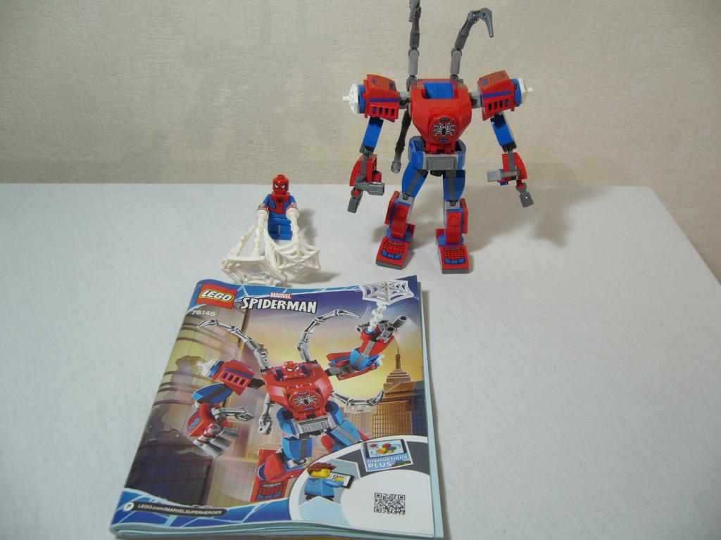 Lego Super Heroes 76146 Spider-Man Mech, Gebruikt, Marvel, Lego, Ophalen of Verzenden