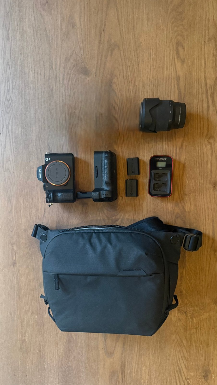 Sony A7 II set — body, lens, batterijen, lader, Ophalen of Verzenden, Gebruikt, Sony