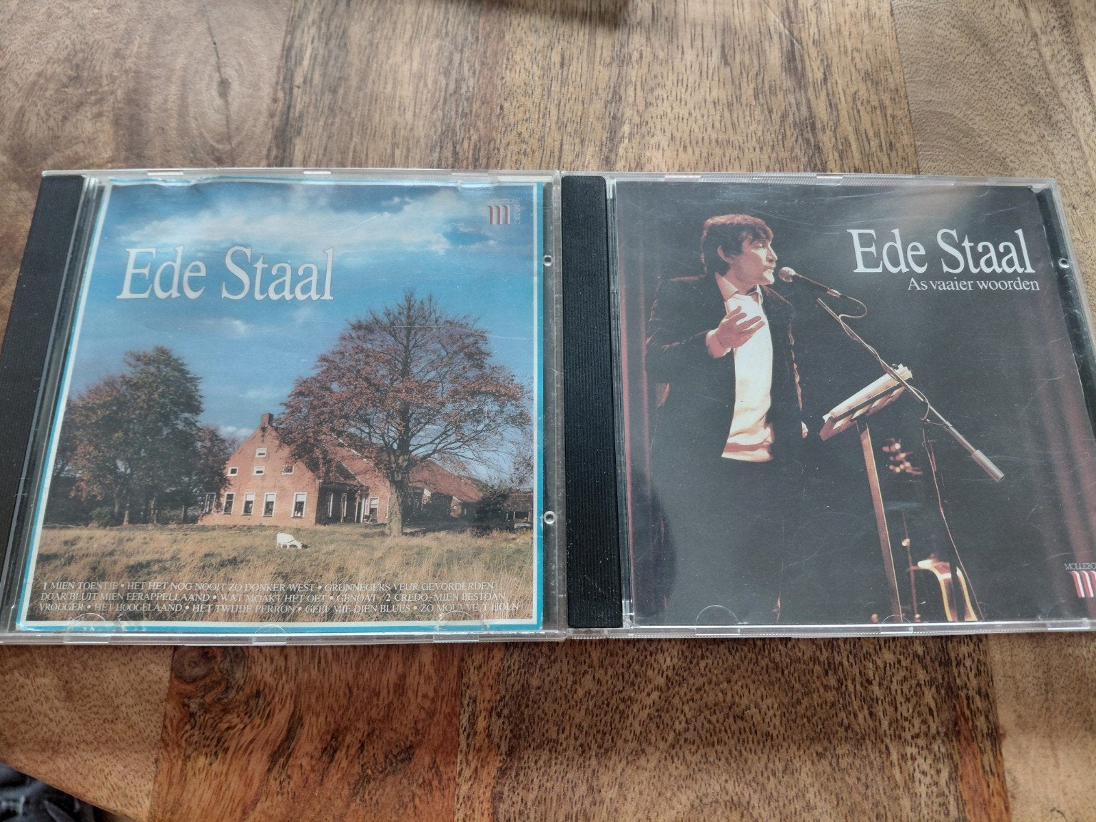 Ede Staal - 2 CD's: 'Mien Toentje' en 'As vaaier Woorden, Ophalen of Verzenden, Zo goed als nieuw
