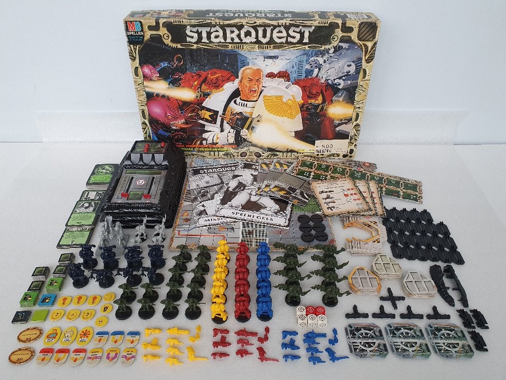 Gezelschapsspel Starquest (MB, 1990), Hobby en Vrije tijd, Ophalen of Verzenden, Gebruikt, MB