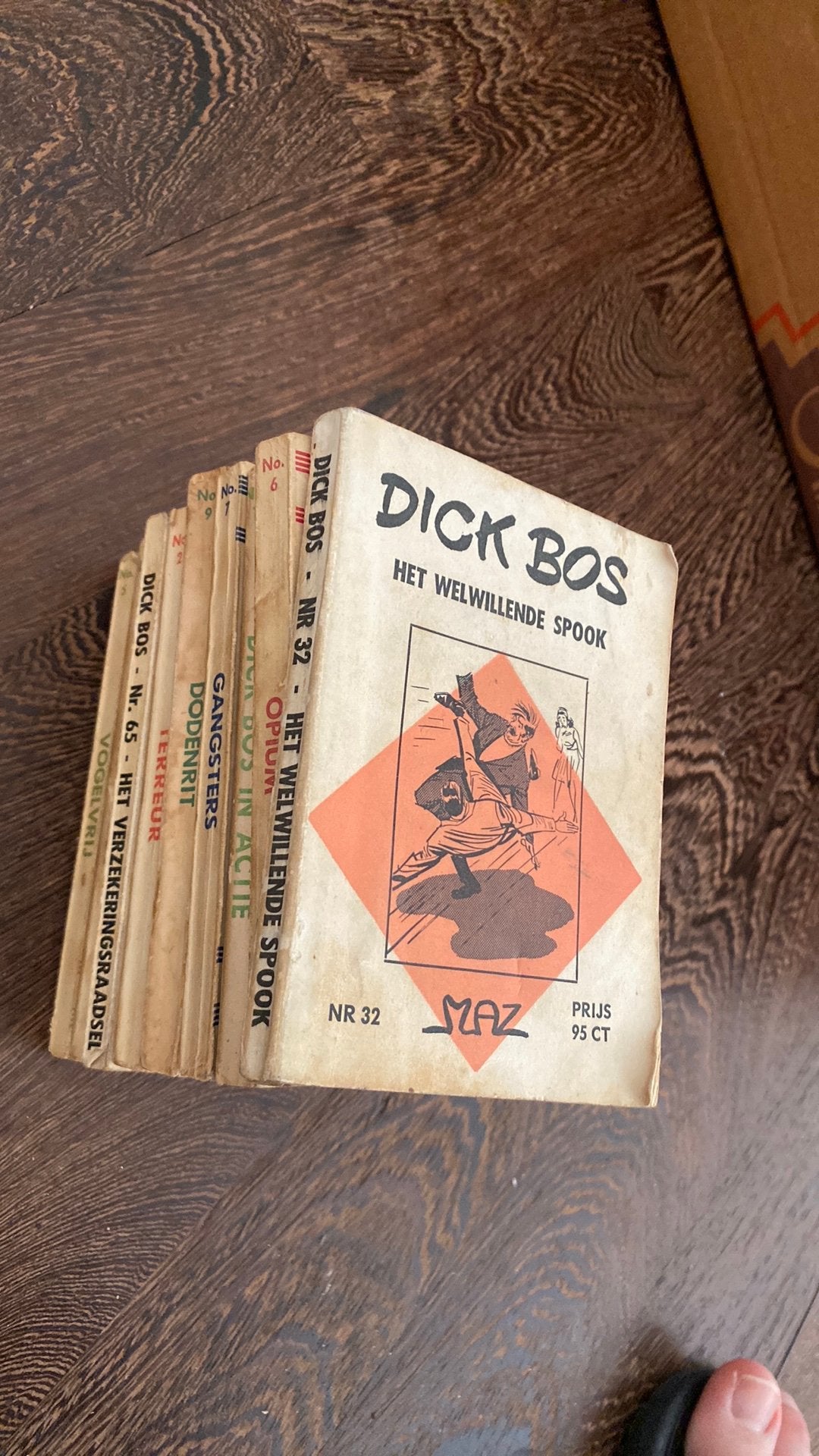 Dick Bos, Eén stripboek, Ophalen, Zo goed als nieuw