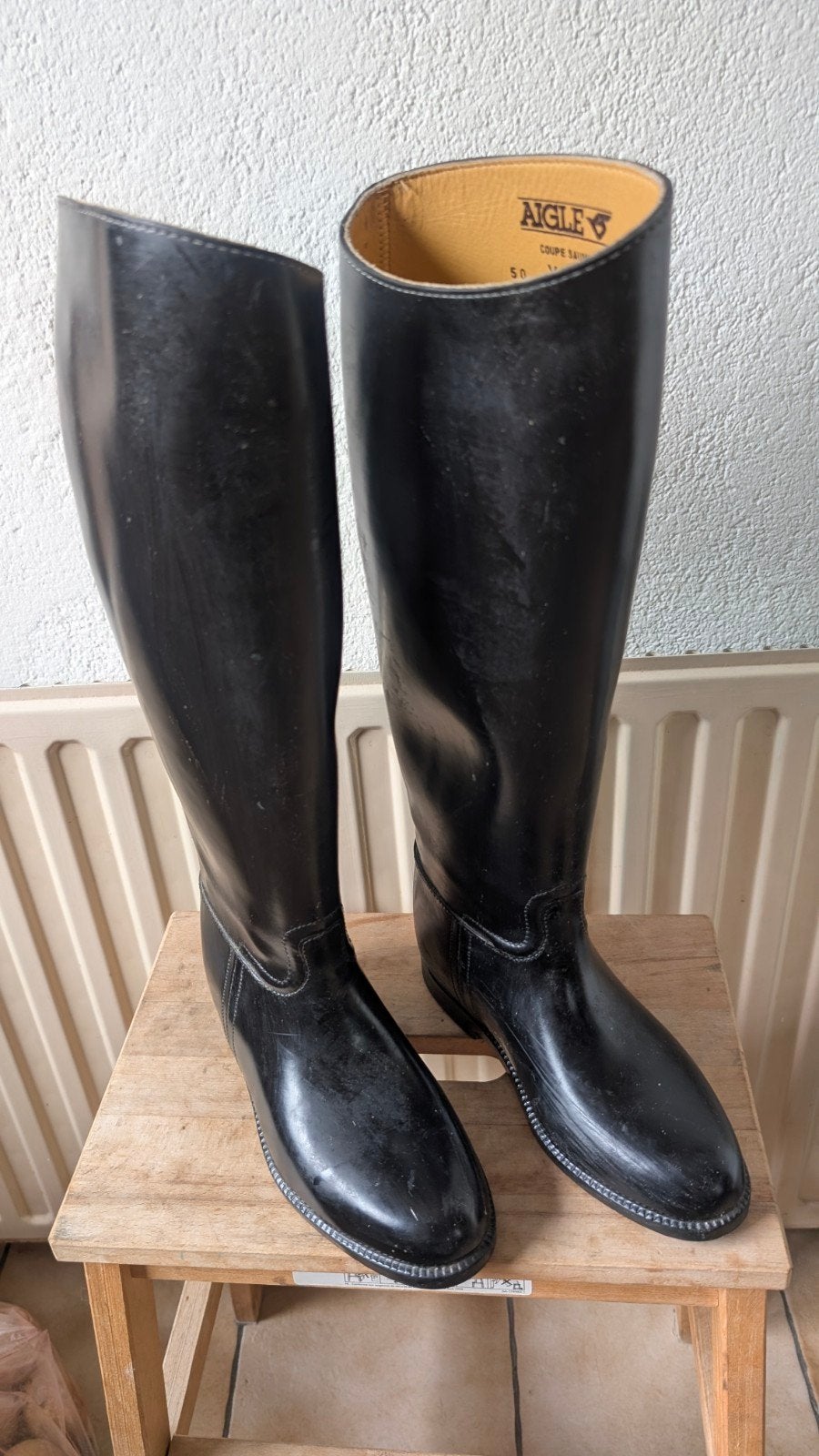 Paardrijlaarzen merk Aigle maat 36, Ophalen, Gebruikt, Aigle, Schoeisel