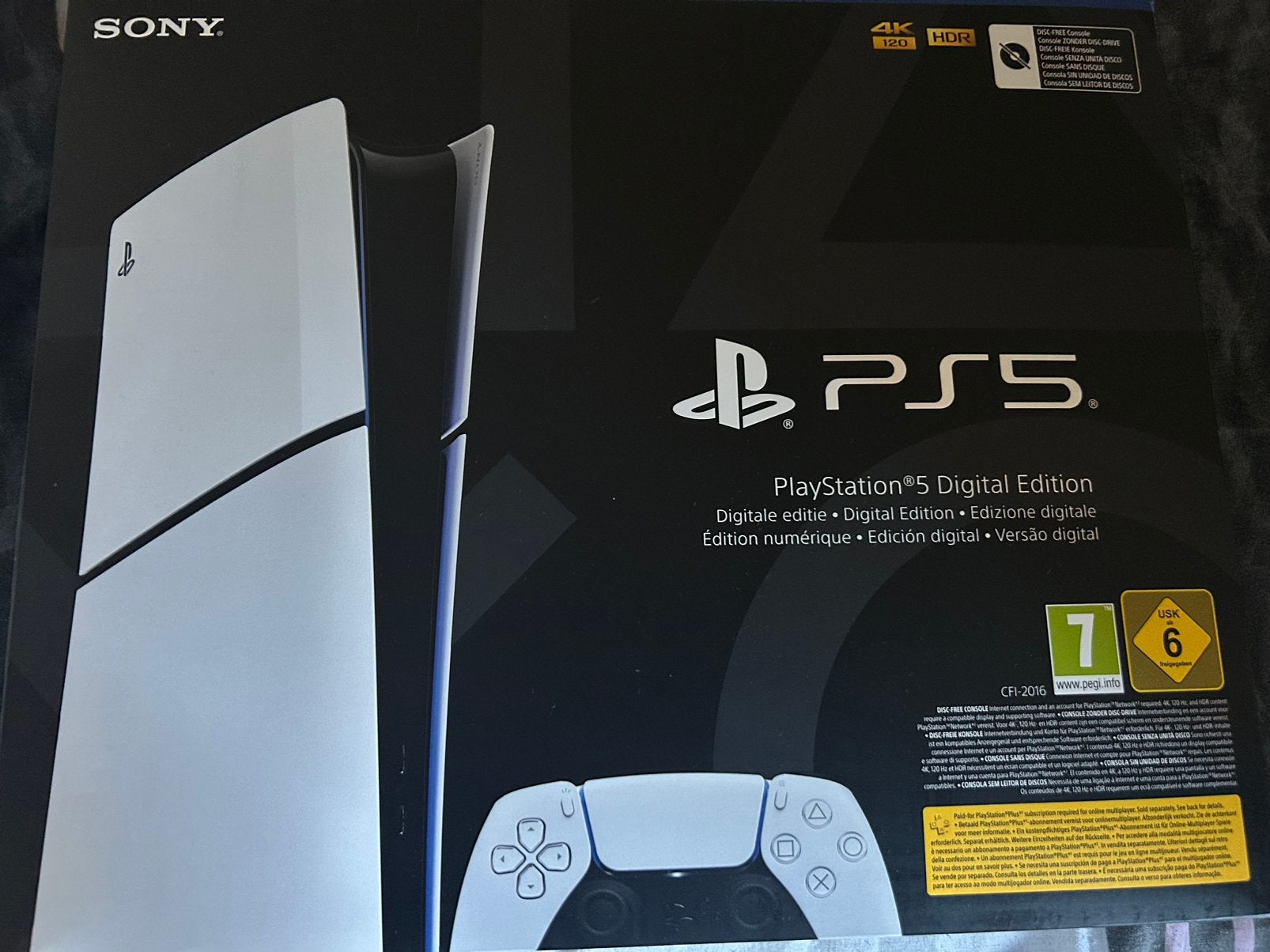 Ps5 slim digitaal, Spelcomputers en Games, Spelcomputers | Sony PlayStation 5, Ophalen, Zo goed als nieuw