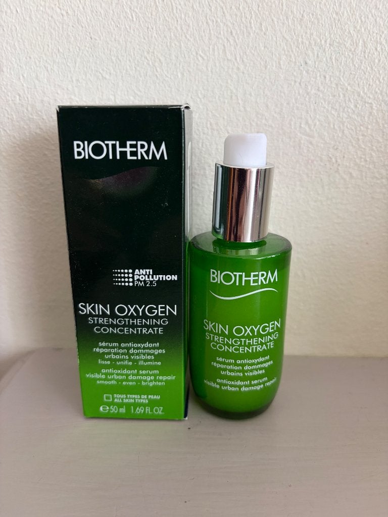 Biotherm Skin Oxygen Strengthening Concentrate inhoud: 50 ml, Ophalen of Verzenden, Nieuw, Gehele gezicht, Verzorging
