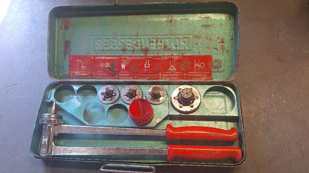 Rothenberger Optromptang optromt set metrisch optromper, ,, Ophalen of Verzenden, Zo goed als nieuw, ,