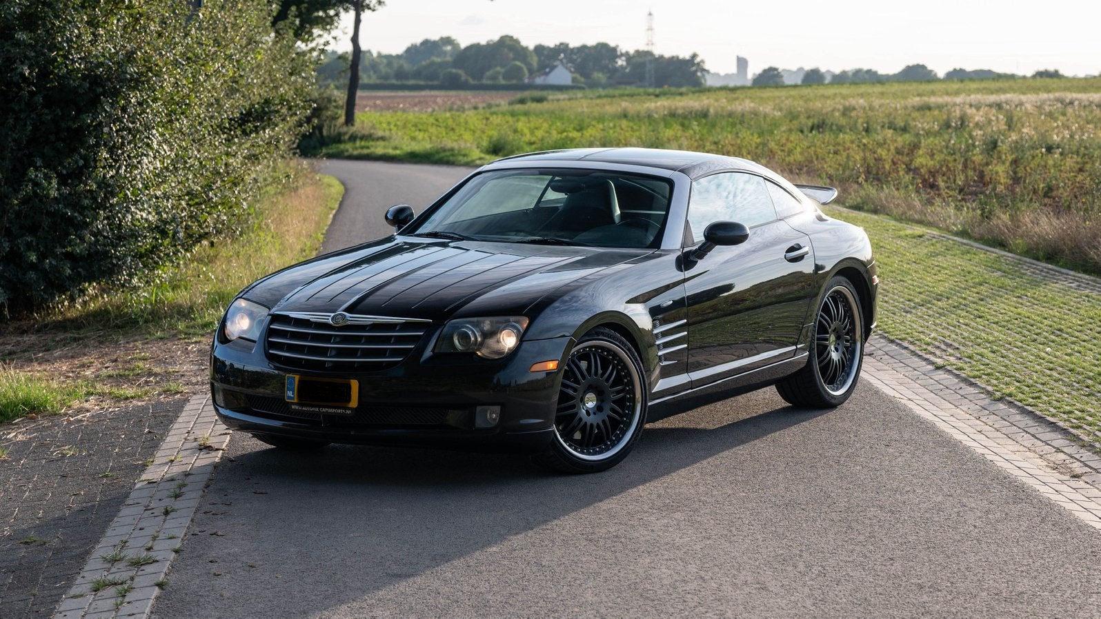 Chrysler Crossfire SRT, Auto's, Automaat, Achterwielaandrijving, Zwart, Grijs