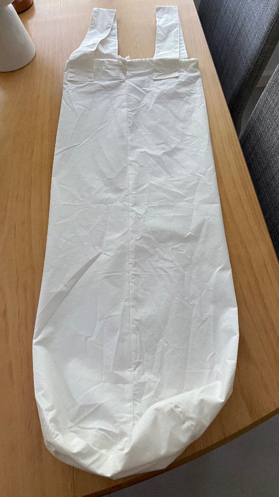 Witte waszak / opbergzak, Ophalen of Verzenden, Zo goed als nieuw, Modern, Wit