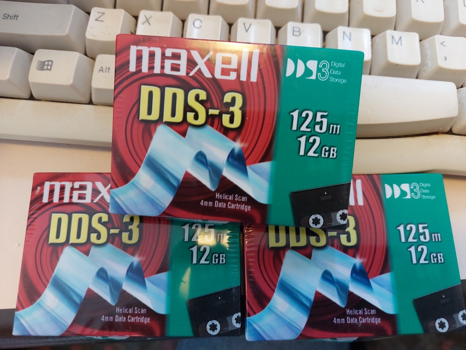 Maxell DDS-3 12GB 4mm Data Cartridge (Nieuw), Server, Nieuw, Ophalen of Verzenden, Maxell