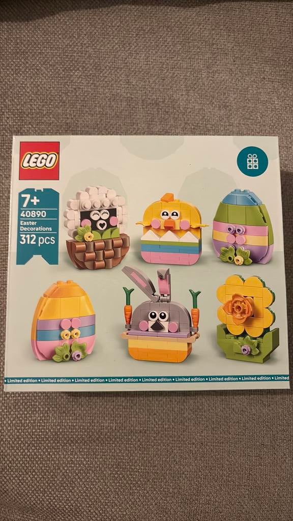 Lego Paas decoraties 40890 nieuw, Ophalen of Verzenden, Nieuw, Complete set, Lego