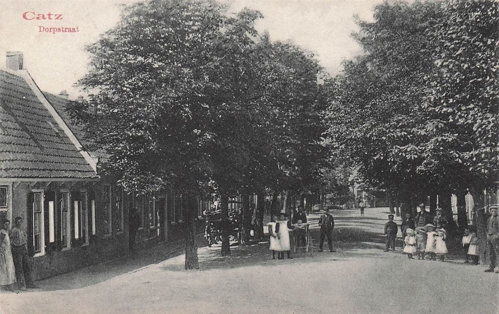 703-144-003 Kats Catz Dorpstraat, Verzenden, Voor 1920, Zeeland